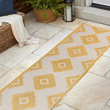 Lior Geometric Moroccan Diamond Area Rug